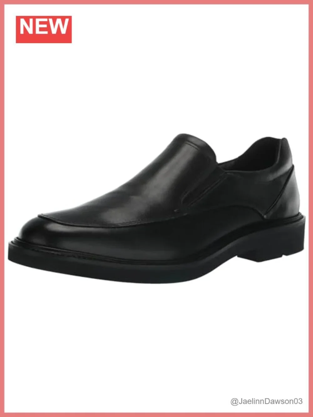 ECCO Leather Slip-On Loafers with Removable Dual-Fit Insole, Women's Formal